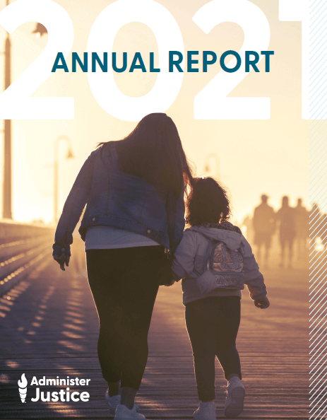 2021 Annual Report cover