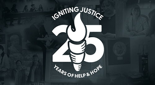 Igniting Justice gala