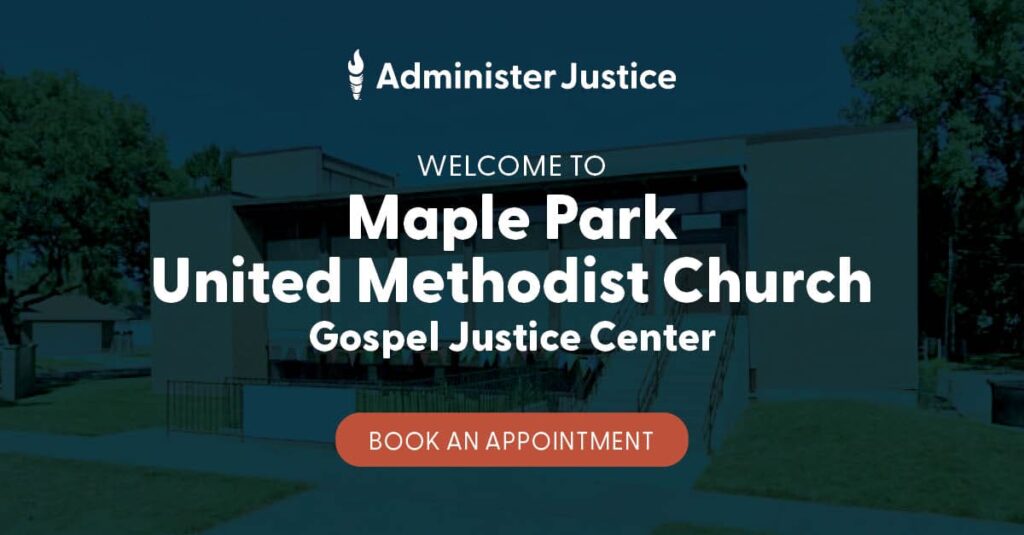 book an appointment at Maple Park UMC Gospel Justice Center