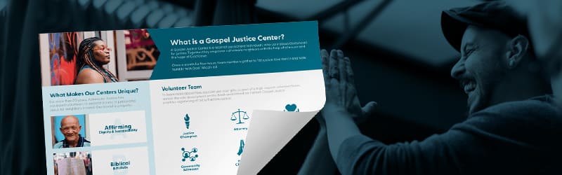 Learn about our gospel justice center roles