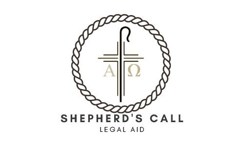 Shepherd's call legal aid logo
