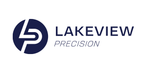 logo for lakeview precsision